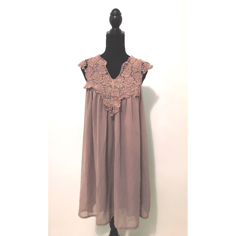 NWOT Lace Boho Beach Dress